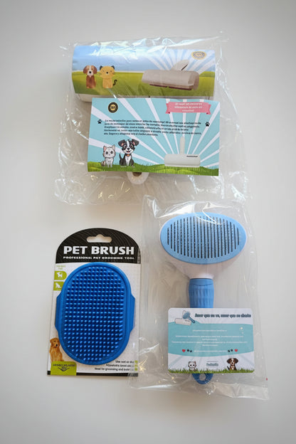 Rodillo para Casa + Cepillo  para Perros y Gatos