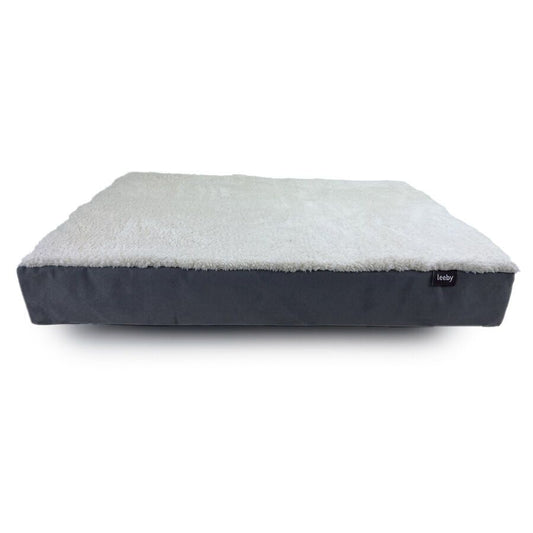 Cama Ortopedica Viscoelastica Leeby Gris