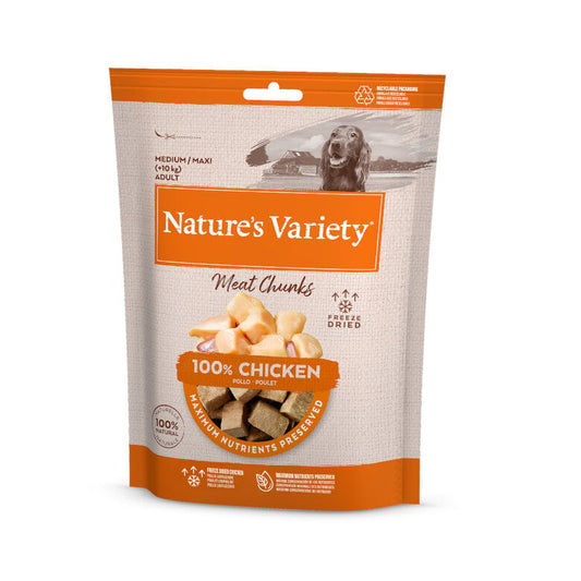 Snacks Liofilizados de Pollo para Perros
